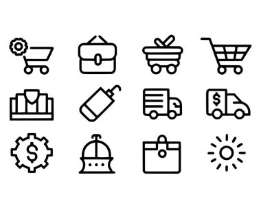 Ticari Simge çeşitli biçimlerde ayarlandı