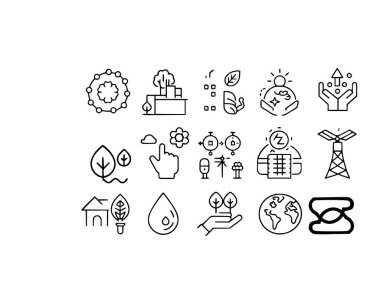 Esg çevresel sosyal ve yönetim simgeleri belirlendi