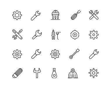 Araçlar ve servis simgeleri ayarlandı