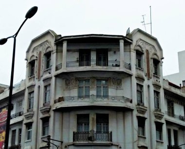 Casablanca 'da zarif bir sanat eseri.