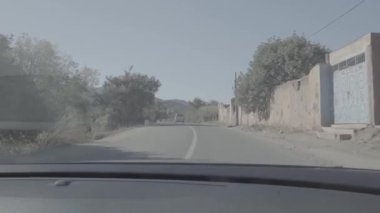 Fas Kırsalında Manzaralı Yol Gezisi