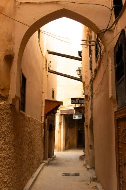 Meknes 'in Medine' sinde Sonsuz Kemerler