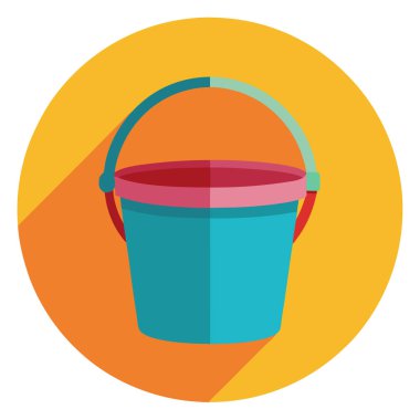 Bucket vektör illüstrasyon biçimi