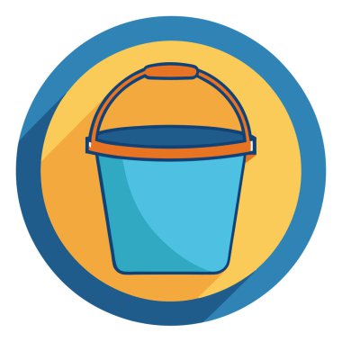 Bucket vektör illüstrasyon biçimi