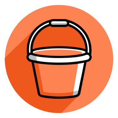 Bucket vektör illüstrasyon biçimi