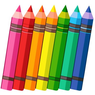 Oyuncak ve tapılası renkli boya kalemleri çocuklar için mükemmel.