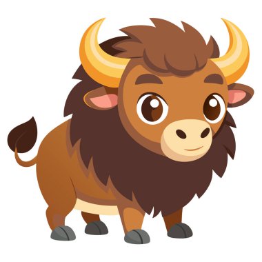 Çocuk temaları için sevimli çizgi roman karakteri