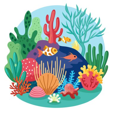 Mavi kuyruklu, sarı yüzgeçli, sevimli deniz yaratığı çizimi ve çocuklar için mükemmel, okyanus temalı tasarımlar, su klip koleksiyonları, fidanlık sanatı ve oyun varlıkları.