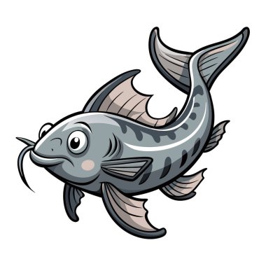 Cazip çizgileri olan ışın yüzgeçli balığın büyüleyici tasviri