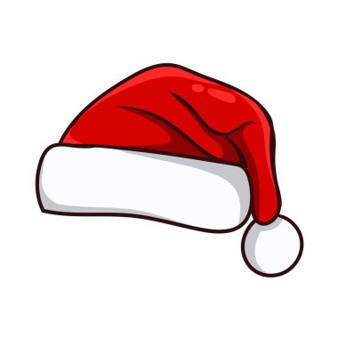 Noel Baba Şapkası Klasik Kırmızı - Noel Ruhu Başlığı