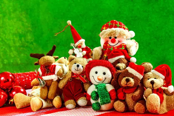 Noel 'i kutlamak için renkli dekorasyon