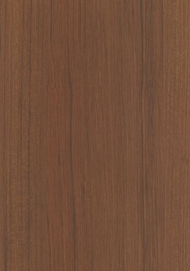Rengi zengin, koyu kahverengimsi kırmızı ya da hafif soluk görünümlü orta kahverengi bir tondur. Gölgede, görülebilir düğümlerde, lekelerde ya da diğer doğal ahşap kusurlarında belirgin bir farklılık yok..