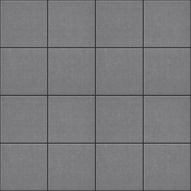 Modern minimalist tasarım ve simetri, arka planlar, döşeme kavramları veya soyut mimari tasarımlar için uygun sergilenen, belirli bir şebeke deseninde düzenlenmiş kare gri pullu fayansların ayrıntılı bir görünümü. Kusursuz Desen.