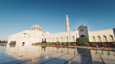 Muscat, Umman - 29 Aralık 2022 - Sultan Qaboos Büyük Camii