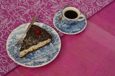 Kahve fincanı ve kek