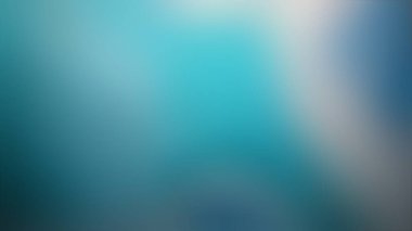 A blurred and abstract scene dominated by shades of blue and teal. The colors blend softly, creating a tranquil and soothing atmosphere.  clipart