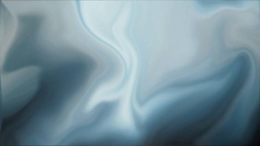 The image presents an abstract, atmospheric composition featuring swirling, amorphous forms in a muted palette of blues and grays. The blurred, fluid quality of the visual elements creates a sense of depth and movement. clipart