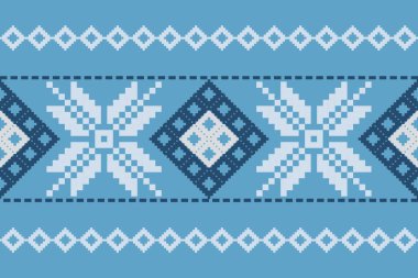 Kumaş veya yazdırma için kusursuz vektör piksel deseni.