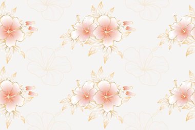 Çeşitli yayınlar için çiçek deseni, amber deseni