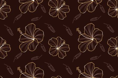 Çeşitli yayınlar için çiçek deseni, amber deseni