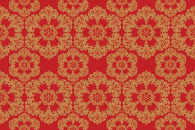 Damask pürüzsüz desen lüks bir his veriyor..