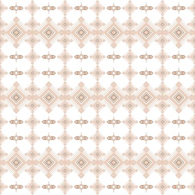 Geometrik etnik, kumaş, ipek, Navajo, kabile, geleneksel, sembol, illüstrasyon, tekstil deseni, tasarım.