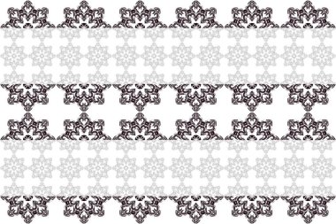 Damask desenleri, çiçekli ya da süslemeli tasarımlardan esinlenerek karmaşık, simetrik motiflere sahiptir. Genellikle zarif ve zamansız, sarong, giysi, halı ve ev dekorasyonu için idealdir..