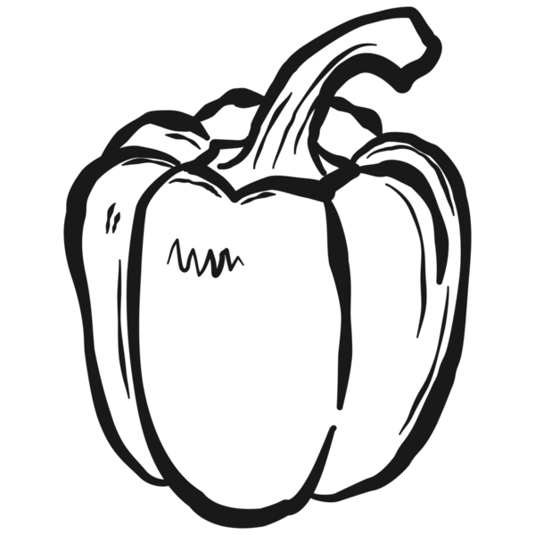 Bahçe Sebzeleri Çizgisi Sanat PNG Seti: Çocukların Öğrenmesi, Renklendirmesi ve Yapısı İçin Şirin Sebze Taslakları.