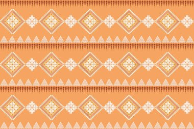 Navajo kabilesinin kusursuz deseni. Etnik güneybatı dekoru. Boho geometrik süsler. Kusursuz desen. Meksika battaniyesi. Halı. Örgü kilim çizimi .
