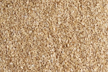 Yulaf ezmesi. Sağlıklı gıda konsepti. Tasarımcının arkaplanı.