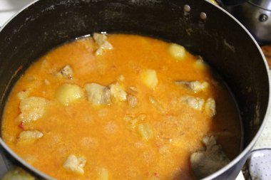 Öğle yemeği için lezzetli bir yemek.