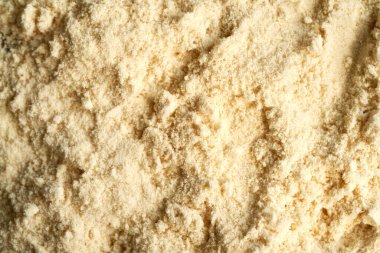 Sütlü protein tozundan yapılmış arka plan - besin takviyesi