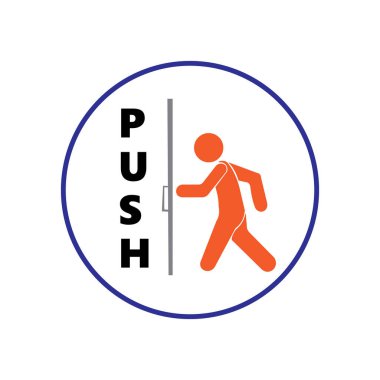 Bu vektör illüstrasyonunda ticari ve kamusal alanlarda kullanılmak üzere açık ve modern bir 