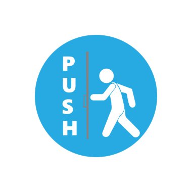 Bu vektör illüstrasyonunda ticari ve kamusal alanlarda kullanılmak üzere açık ve modern bir 