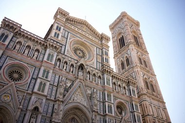 Floransa Katedrali 'nin ön cephesi tarihi şehir merkezinde 4 Temmuz 2025' te ele geçirildi.