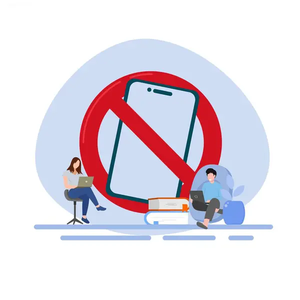  Cep telefonu yasak. İlan panoları, ibadet yerleri ve cep telefonlarının yasak olduğu zamanlar için kullanılabilir. İçki yasağı veya uyarı kavramı.