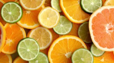 portakal ve limon dilimi videosu