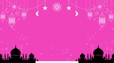 Ramazan Kareem, cami ve fenerlerle donatılmış.