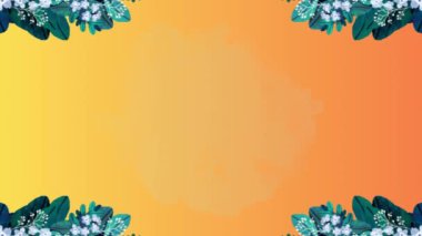 Yapraklı tropikal arkaplan