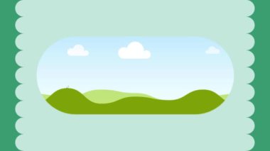 Bulut simgesi vektör illüstrasyonu