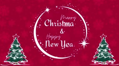 Mutlu Noeller ve mutlu tatil tebrik kartı