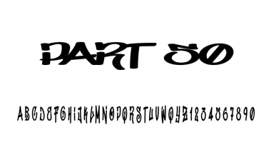 Yaratıcı tasarımınız için modern hat yazı tipinin vektör çizimi