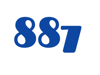 87. yıl dönümü kutlama vektör logosu tasarımı şablonu