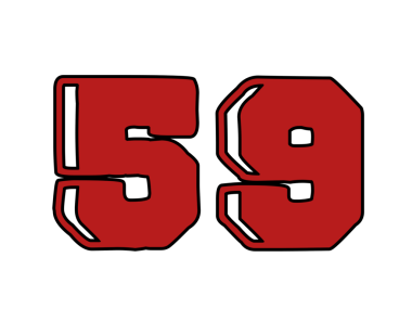 Sayı vektör yazı tipi tasarımı. Dekoratif noktalı sayı.