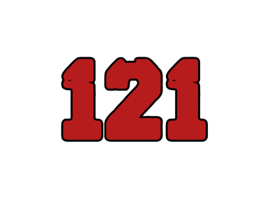 Sayı vektör yazı tipi tasarımı. Dekoratif noktalı sayı.