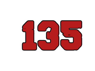 Sayı vektör yazı tipi tasarımı. Dekoratif noktalı sayı.