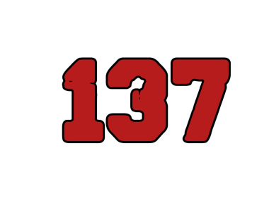 Sayı vektör yazı tipi tasarımı. Dekoratif noktalı sayı.