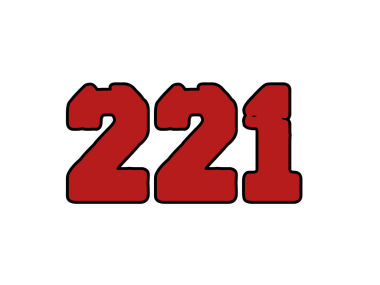 Siyah arkaplan üzerindeki kırmızı 359 metnin vektör çizimi