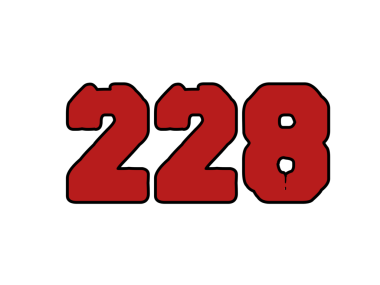 Siyah arkaplan üzerindeki kırmızı 359 metnin vektör çizimi