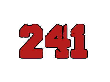 Siyah arkaplan üzerindeki kırmızı 359 metnin vektör çizimi